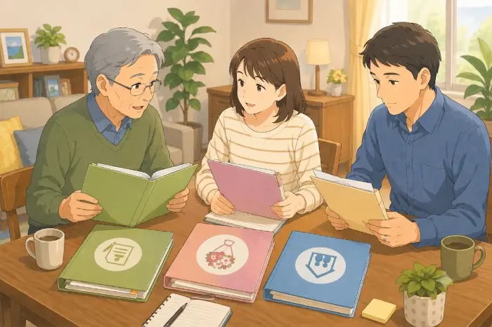 身寄りのない高齢者の死後事務と葬儀、相続の役割や依頼先の違いを解説する画像